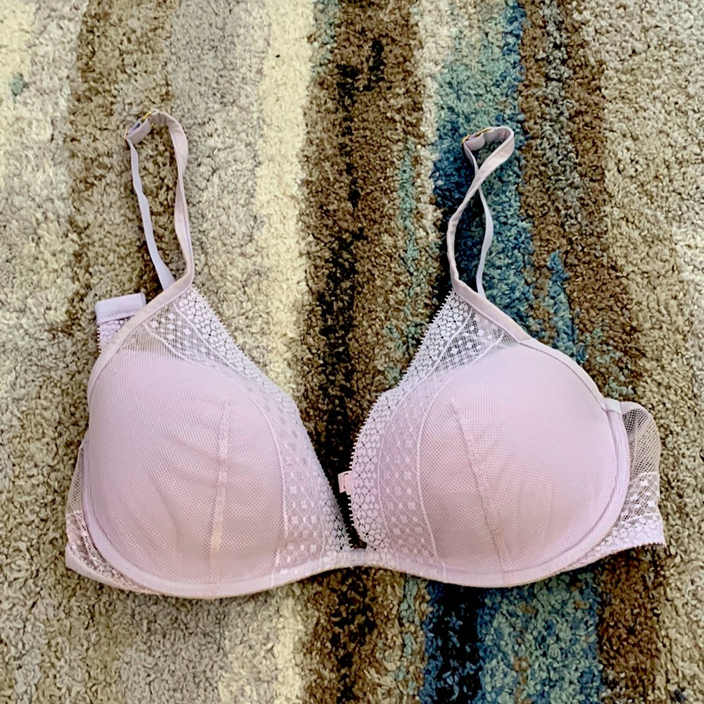 38C Victorias Secret Purple Lace Bra